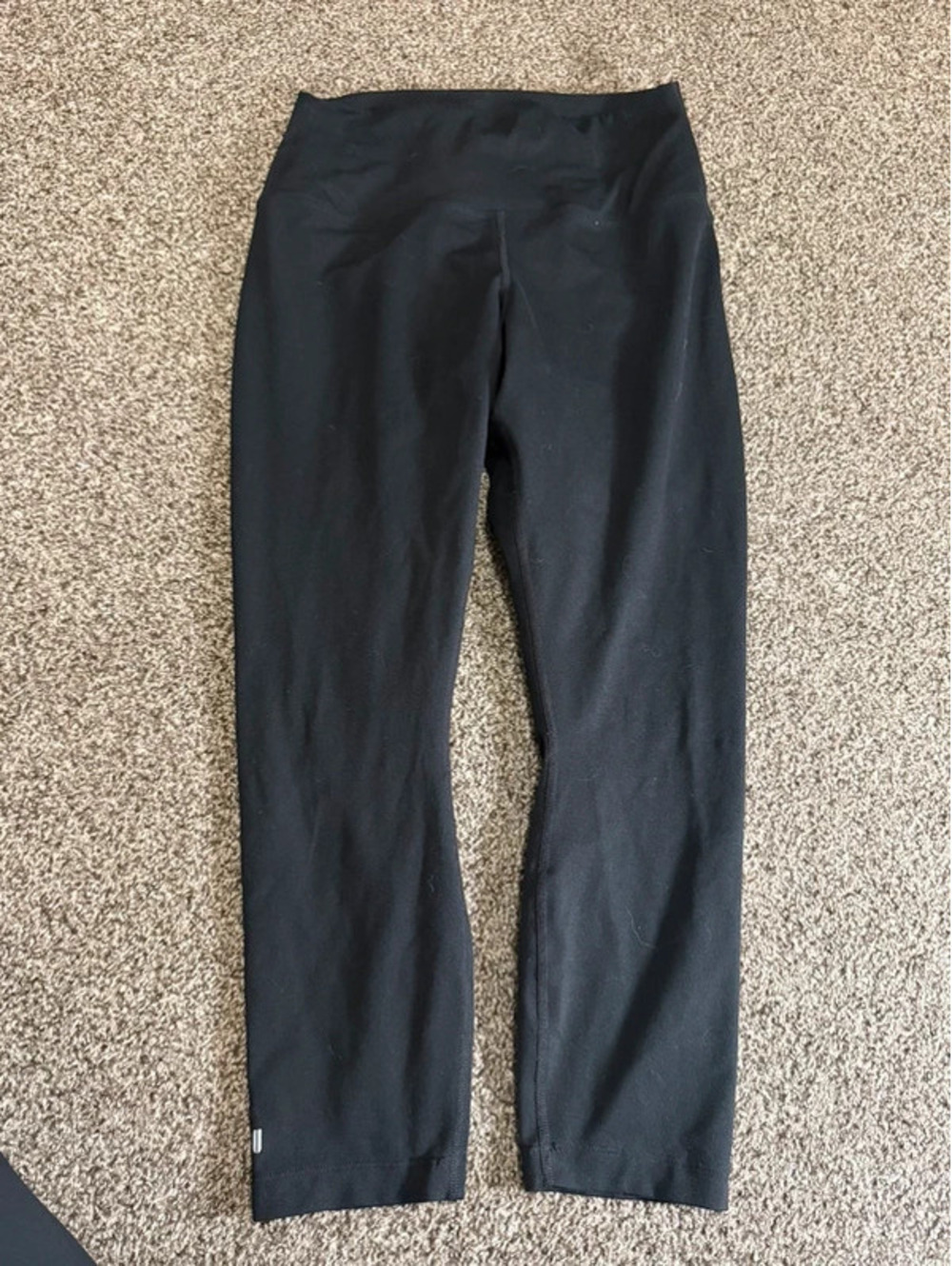 NoBull Women’s Medium Black High Rise Performance Leggings Training Athletic